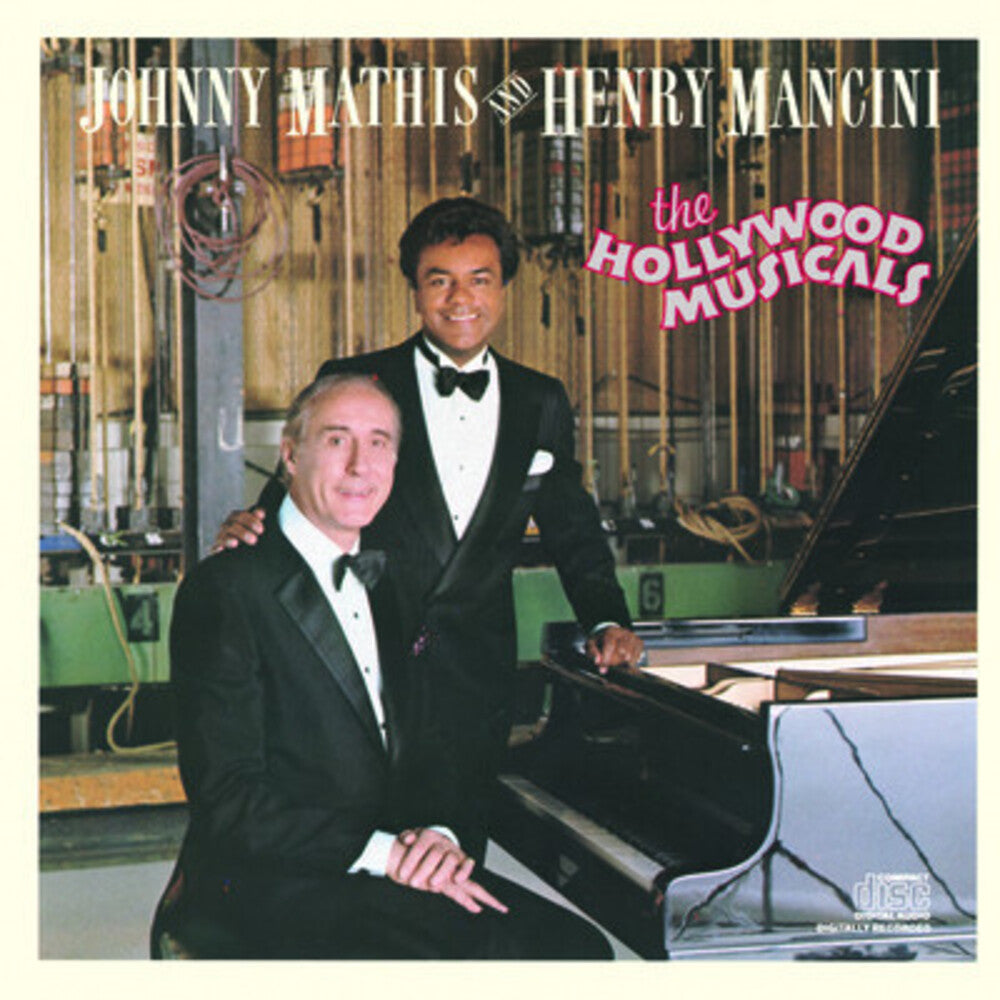 the album cover for Johnny Mathis - Hollywood Musicals