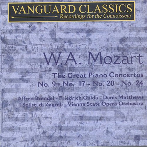 the album cover for Alfred Brendel - Great Piano Concertos