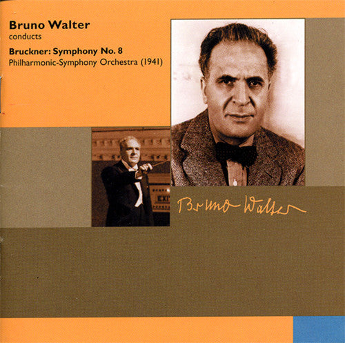 Bruckner / Walter / Philharmonic Symphony Orch - Bruno Walter Plays Bruckner's 8th - Music CD