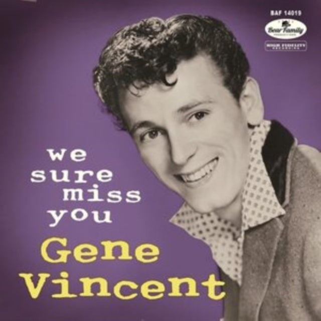 Gene Vincent - We Sure Miss You - 10 Inch Vinyl