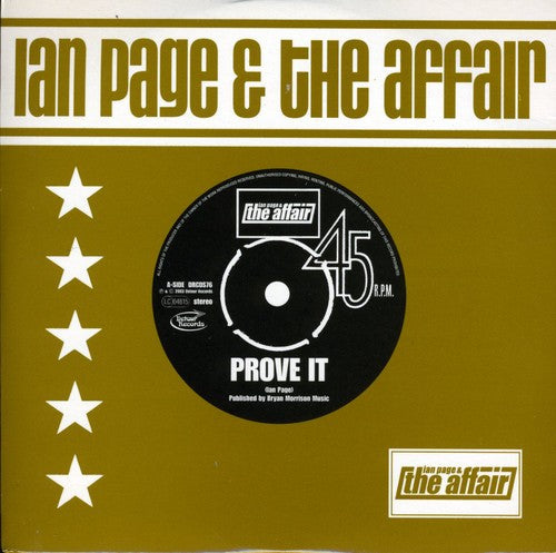 Page,ian & The Affair - Prove It - Music CD Single