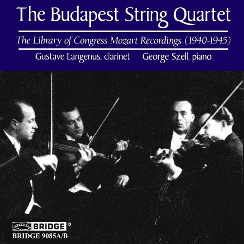 Mozart / Budapest String / Szell / Langenus - Library Of Congress: Mozart - Music CD