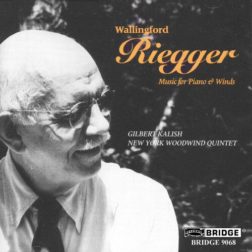 Riegger / Kalish / New York Woodwind - Music For Piano & Winds - Music CD