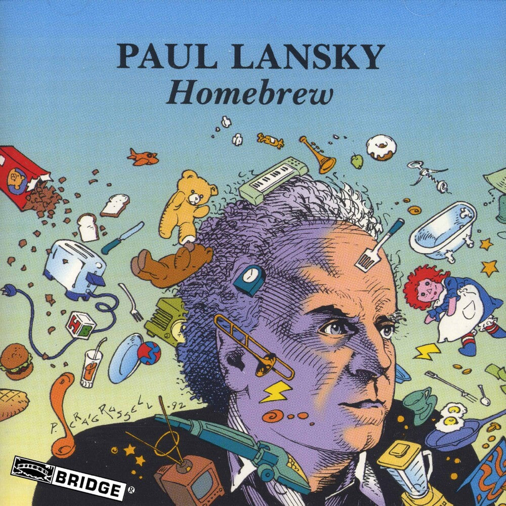 the album cover for Paul Lansky - Homebrew