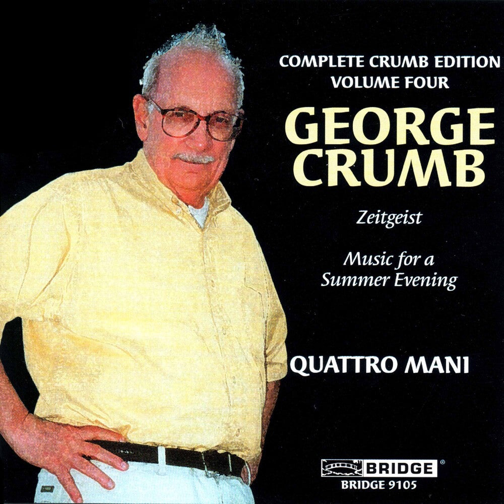 the album cover for Quattro Mani - Complete Crumb Edition 4