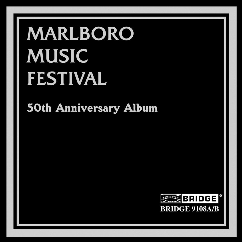 the album cover for MIECZYSLAW HORSZOWSKI - Marlboro Music Festival 50th Anniversary Album / Various