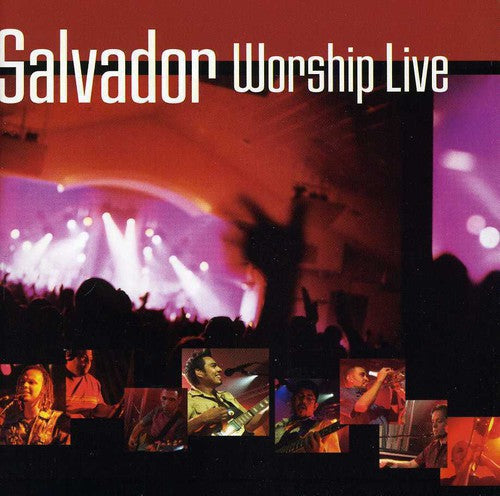 the album cover for Salvador - Worship Live
