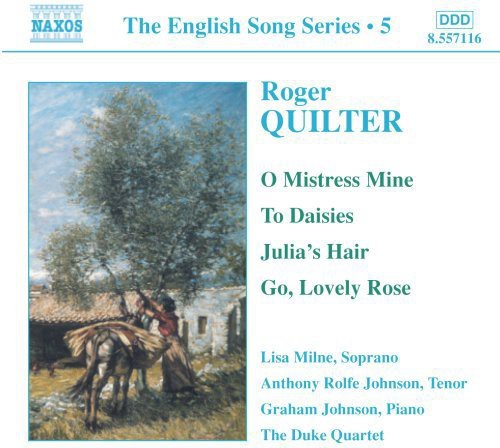 Quilter / Milne / Rolfe / Johnson / Duke Quartet - English Song Series - Music CD