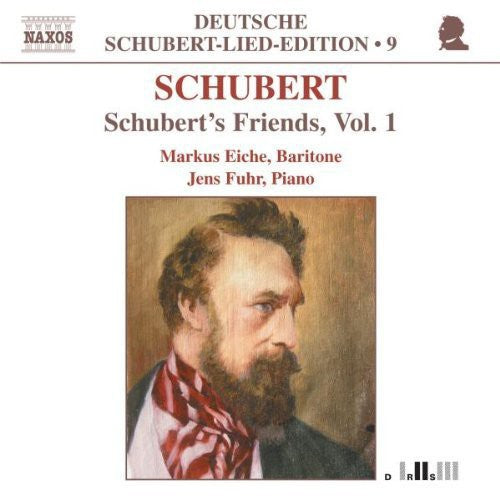 the album cover for Jens Fuhr - Lieder 9 / Schubert's Friends