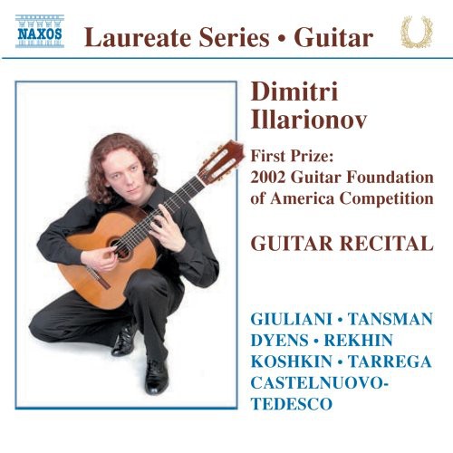 the album cover for DIMITRI ILLARIONOV - Guitar Recital