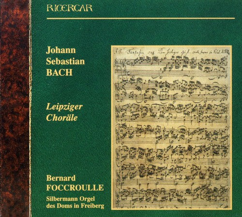 the album cover for J.S. Bach - Leipziger Chorales BMV 651-668