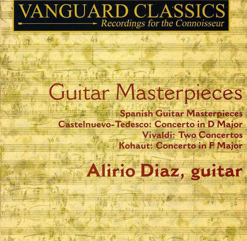Diaz,alirio - Guitar Masterpieces - Music CD