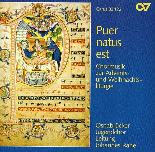 the album cover for Osnabruck Youth Choir - Puer Natus Est: Choral Music Advent & Christmas