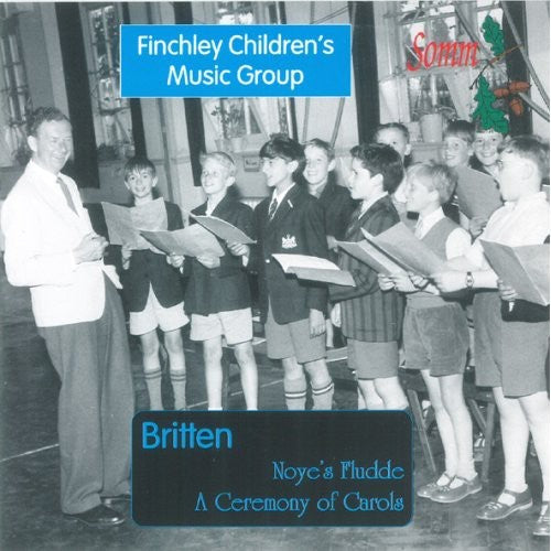 the album cover for Nicholas Wilks - Noye's Fludde Op 59 / Ceremony of Carols Op 28