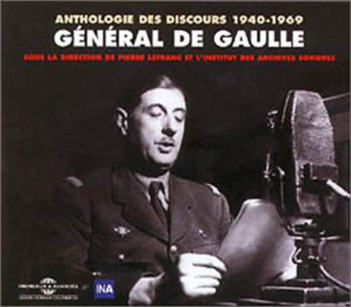 the album cover for Unknown Artist - Anthologie Des Discours 1940-1969
