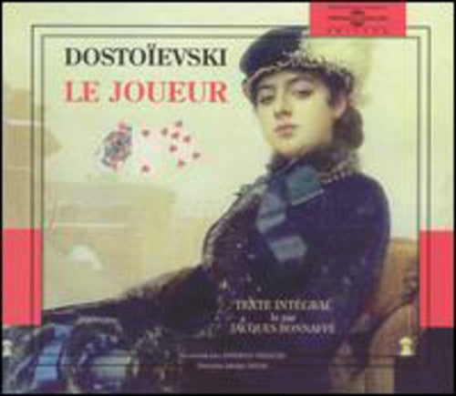 the album cover for Jacques Bonnaffe - Dostoievski-Le Joueur