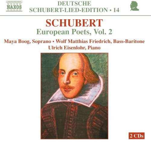 Schubert / Boog / Matthias / Eisenlohr - European Poets 2 - Music CD