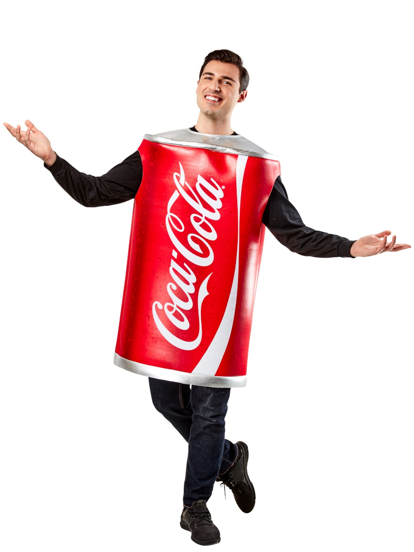 Can of Coke Coca Cola Foam Tunic Adult Costume Standard Size