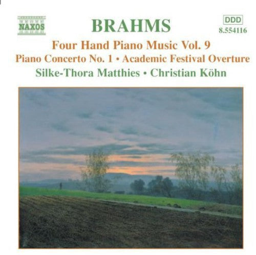 the album cover for Christian Kohn - Four Hand Piano Music 9