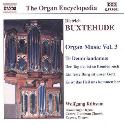 Buxtehude / Rubsam - Organ Music 3 - Music CD