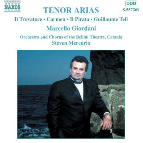 the album cover for MARCELLO GIORDANI - Tenor Arias