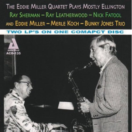 the album cover for Eddie Miller Quartet - Eddie Miller Quartet Plays Mostly Ellington