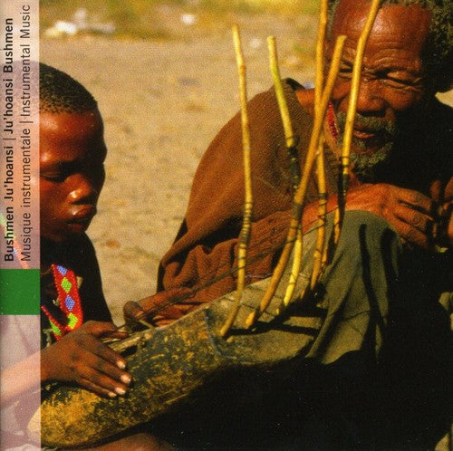 the album cover for Juhoansi Bushmen-Instrumental Music - Ju'hoansi Bushmen Instrumental Music / Various