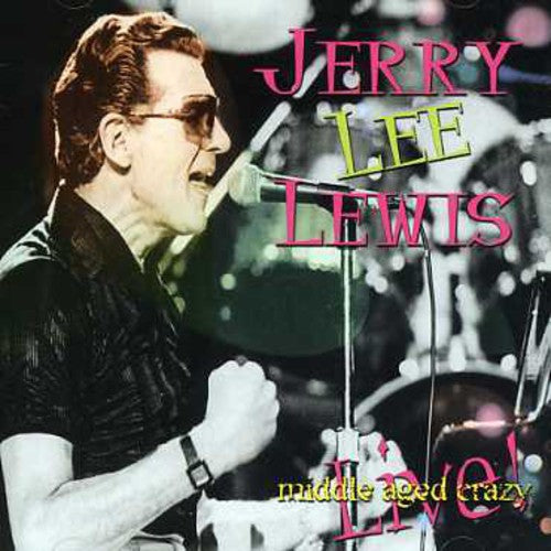 the album cover for Jerry Lee Lewis - Middle Aged Crazy
