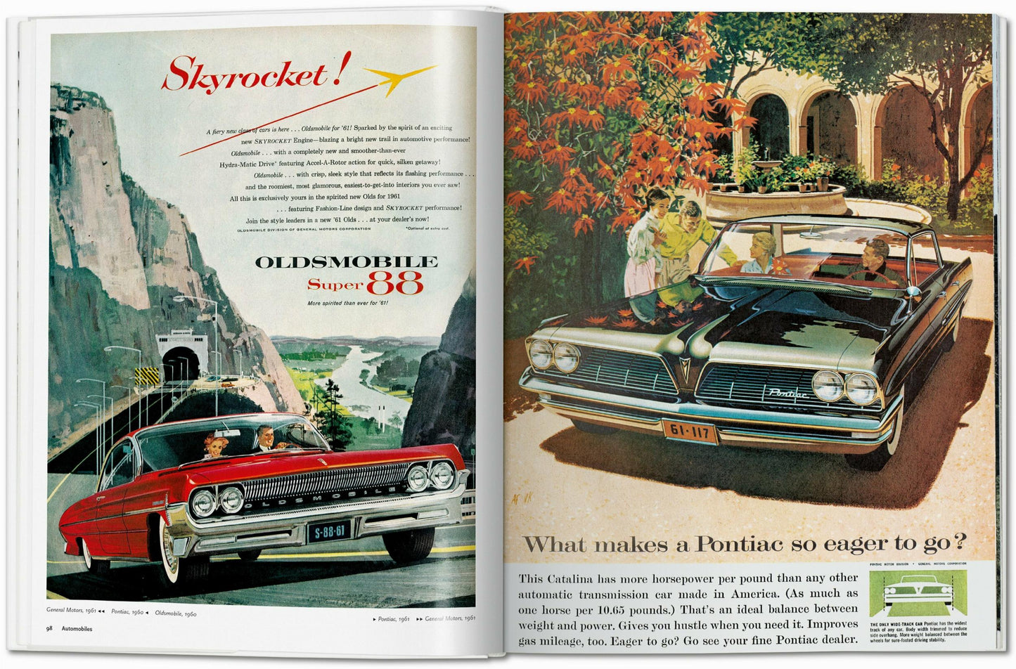 All-American Ads of the 60s (German, French, English) Book