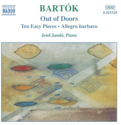 the album cover for Jenő Jandó - Piano Music 3