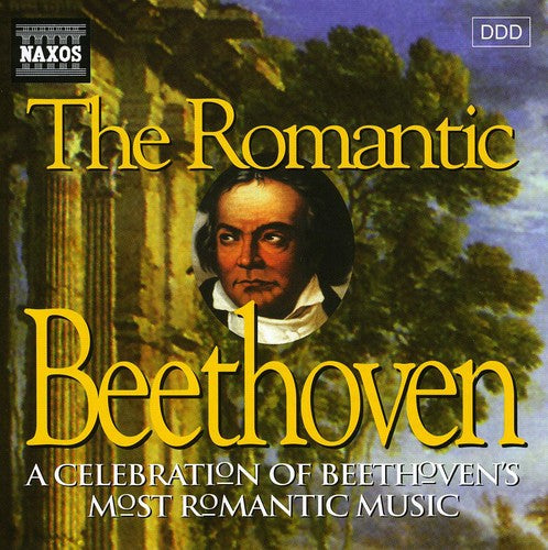 the album cover for Michael Halasz - Romantic Beethoven