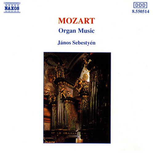 the album cover for Janos Sebestyen - Organ Music