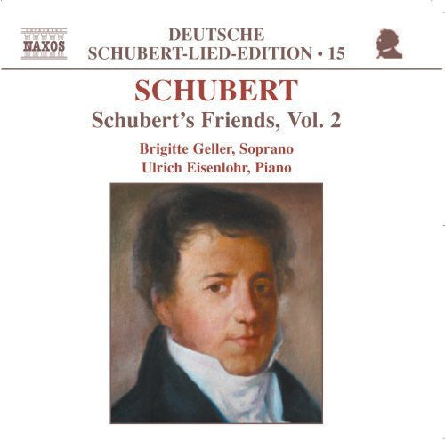 the album cover for Brigitte Geller - Schubert's Friends 2