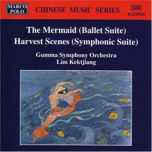 the album cover for Kektjiang Lim - Mermaid / Harvest Scenes