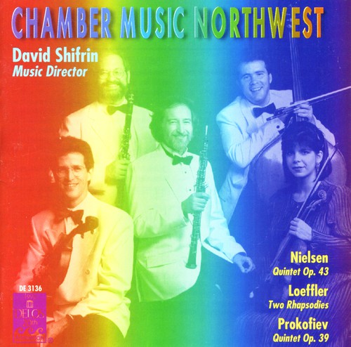 the album cover for Nielsen/Loeffler/Prokofiev - Chamber Music Northwest