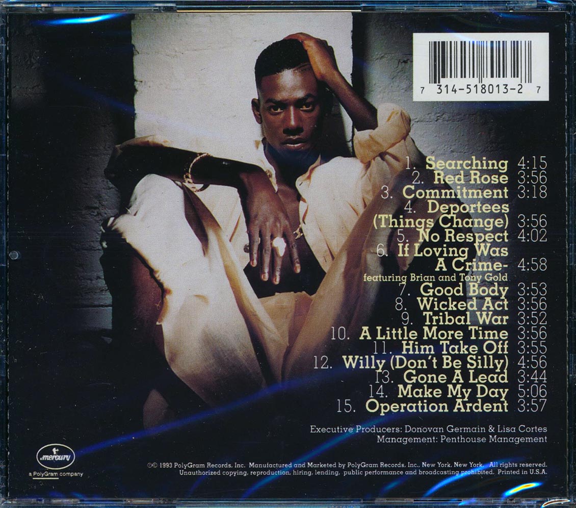 Buju Banton - Voice Of Jamaica Music CD