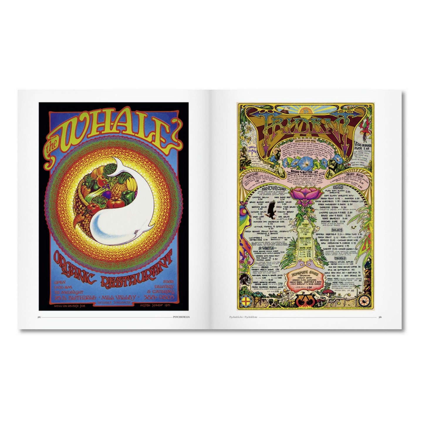 Menu Design in America (German, French, English) Book