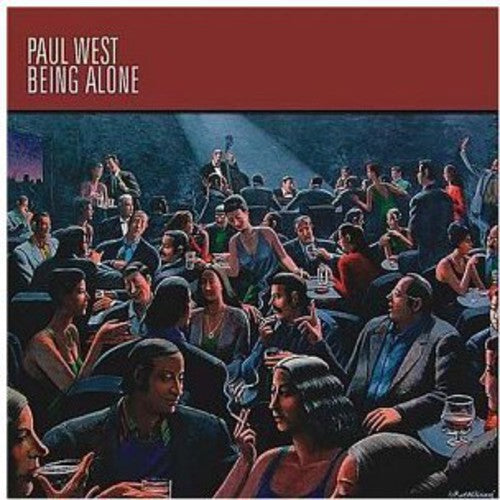 the album cover for Paul West (Piano) - Being Alone