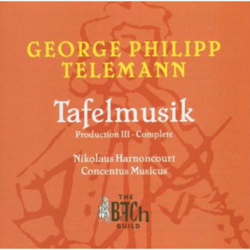 Telemann / Harnoncourt / Concentus Musicus Wien - Tafelmusik - Music CD