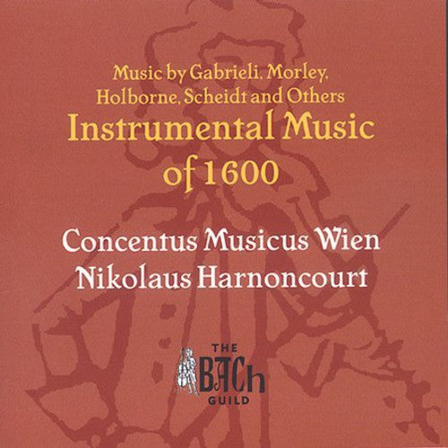 the album cover for Concentus Musicus Wien - Instrumental Music from the Year 1600