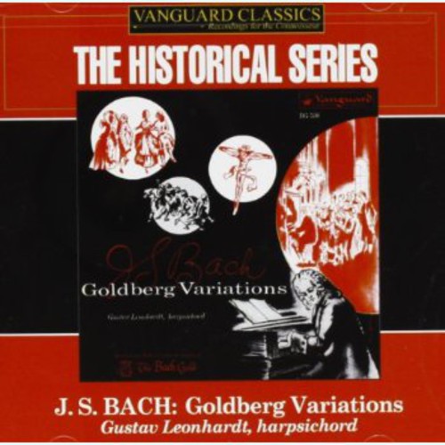 the album cover for GUSTAV LEONHARDT - Goldberg Variations