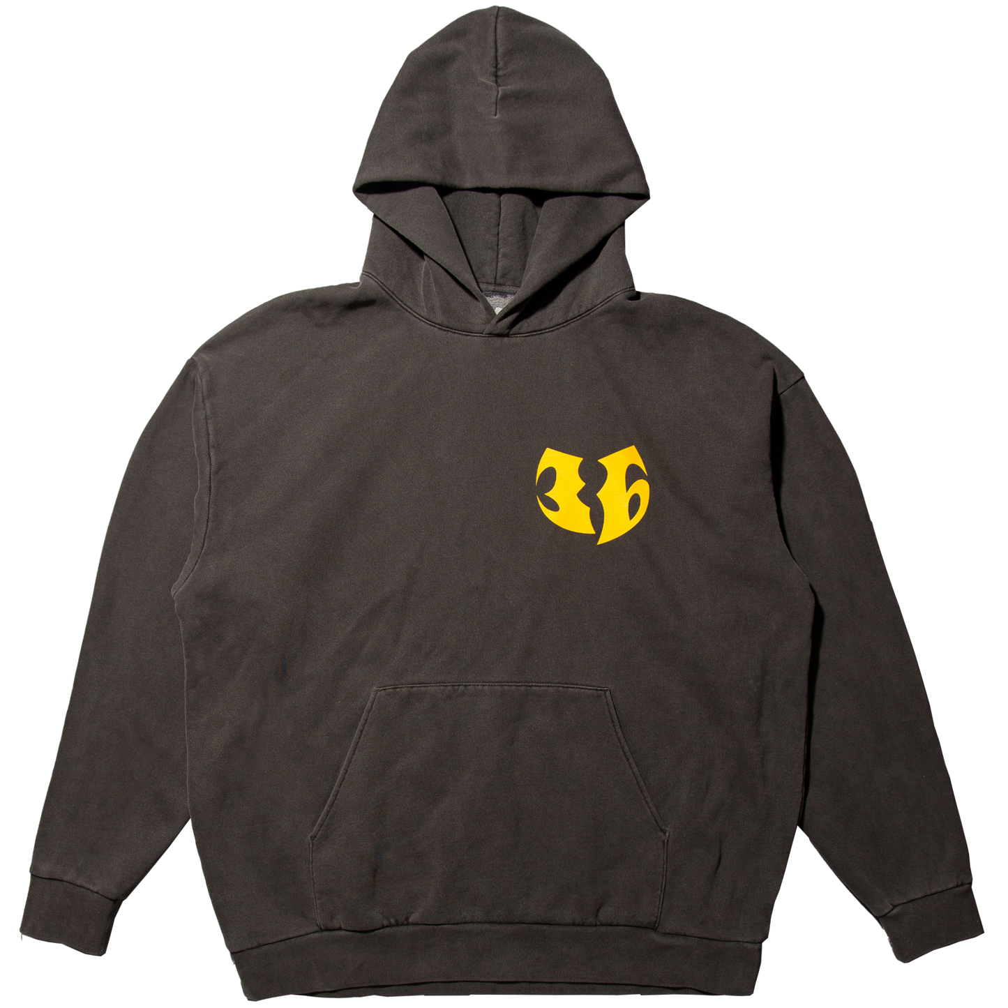 Wu-Tang Clan Officially Licensed 36 Logo Hoodie Black