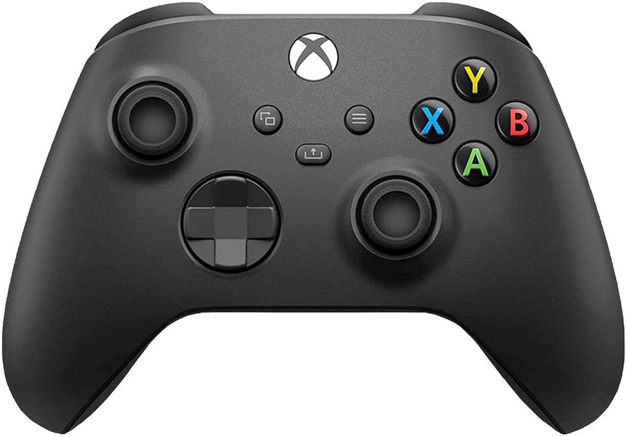 Microsoft - Xbox Wireless Controller: Carbon Black - Microsoft