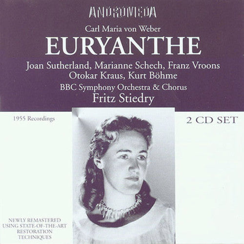 Weber / Sutherland / Schech / Bbc Chorus / Stiedry - Euryanthe - Music CD