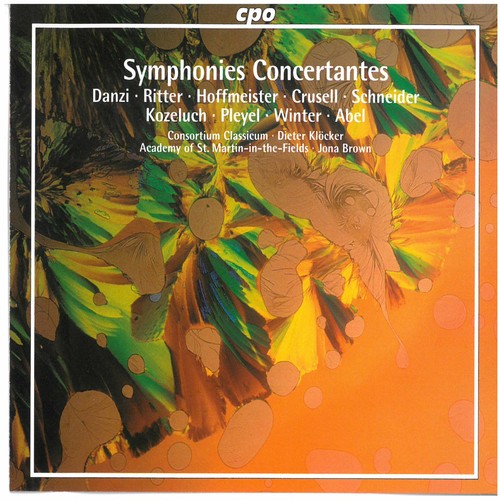 the album cover for Dieter Klöcker - Symphonies Concertantes: Klocker Edition 10