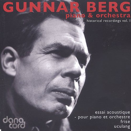 the album cover for Gunnar Berg - Piano & Orchestra