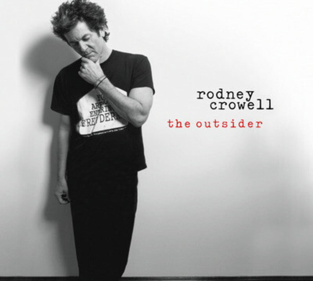 the album cover for Rodney Crowell - Outsider