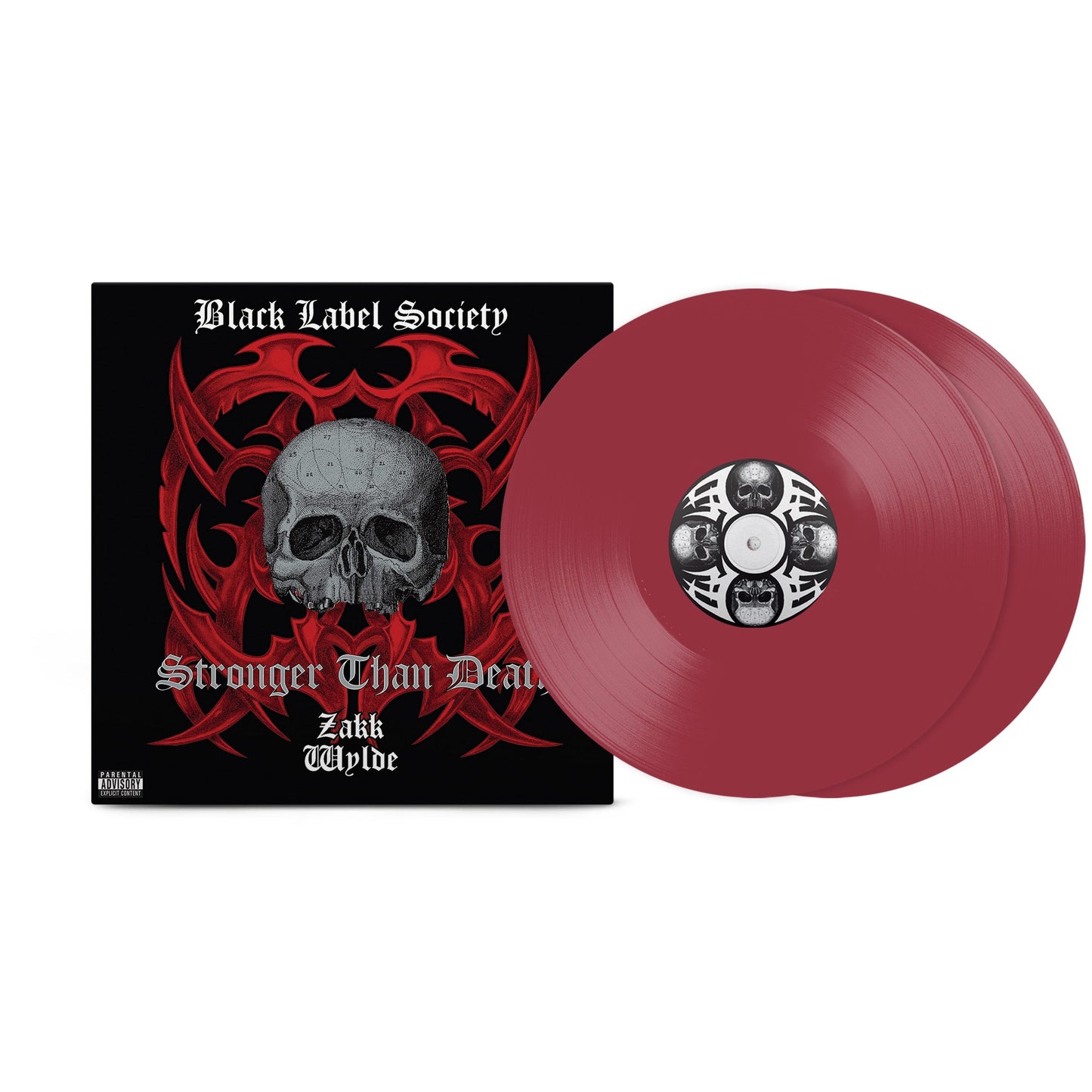 Black Label Society - Stronger Than Death Magenta Vinyl Record