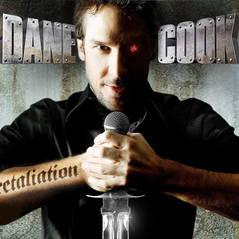 the album cover for Dane Cook - Retaliation