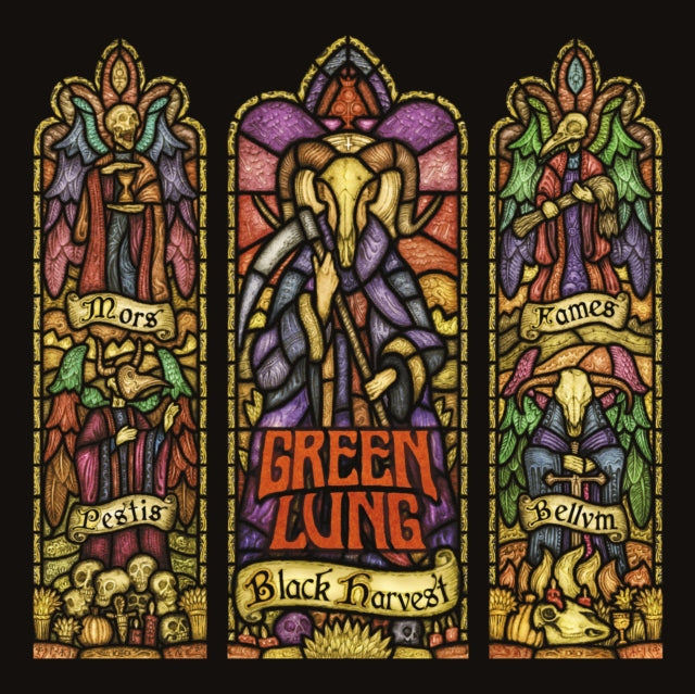 Green Lung - Black Harvest (Orange LP Vinyl) Vinyl Record